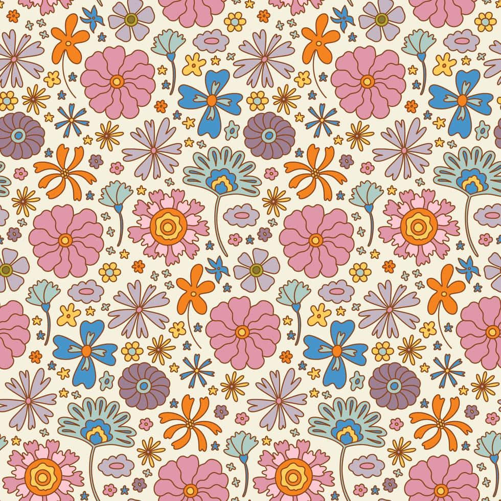 100+] Floral Pattern Backgrounds