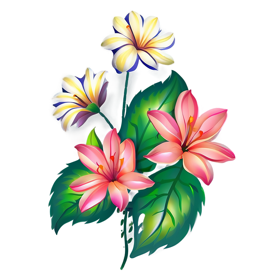 Floral Pattern Clipart Png Smf75 PNG