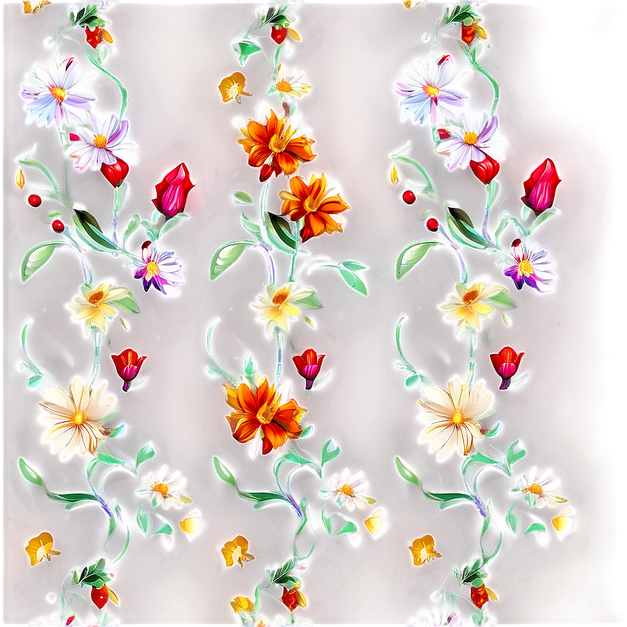 Floral Pattern Design Png Qto49 PNG