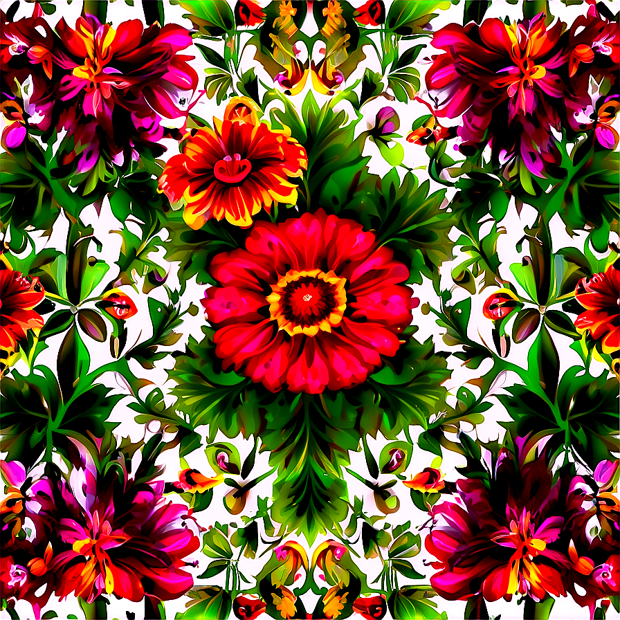 Floral Pattern Png 06202024 PNG