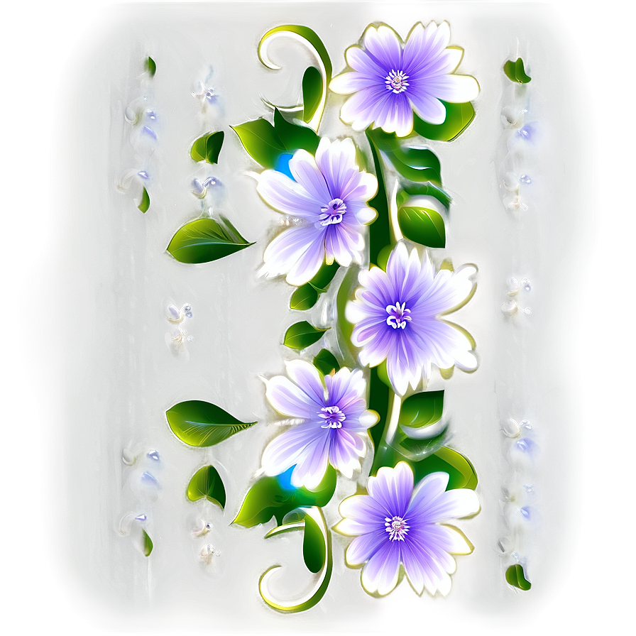 Floral Pattern Png Hbf PNG