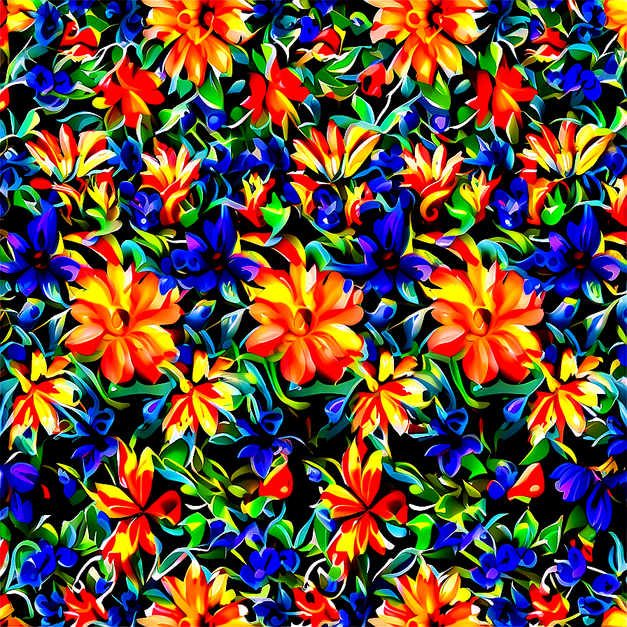 Floral Pattern Texture Png Ift67 PNG