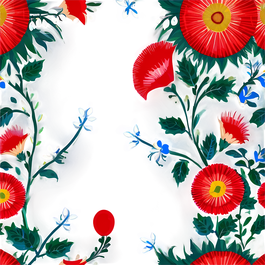 Floral Pattern Transparent Png 06202024 PNG