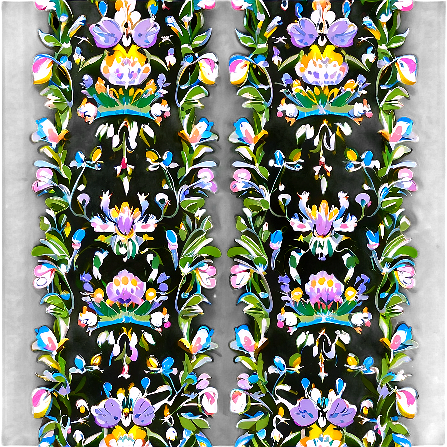Floral Pattern Wallpaper Png Lox PNG
