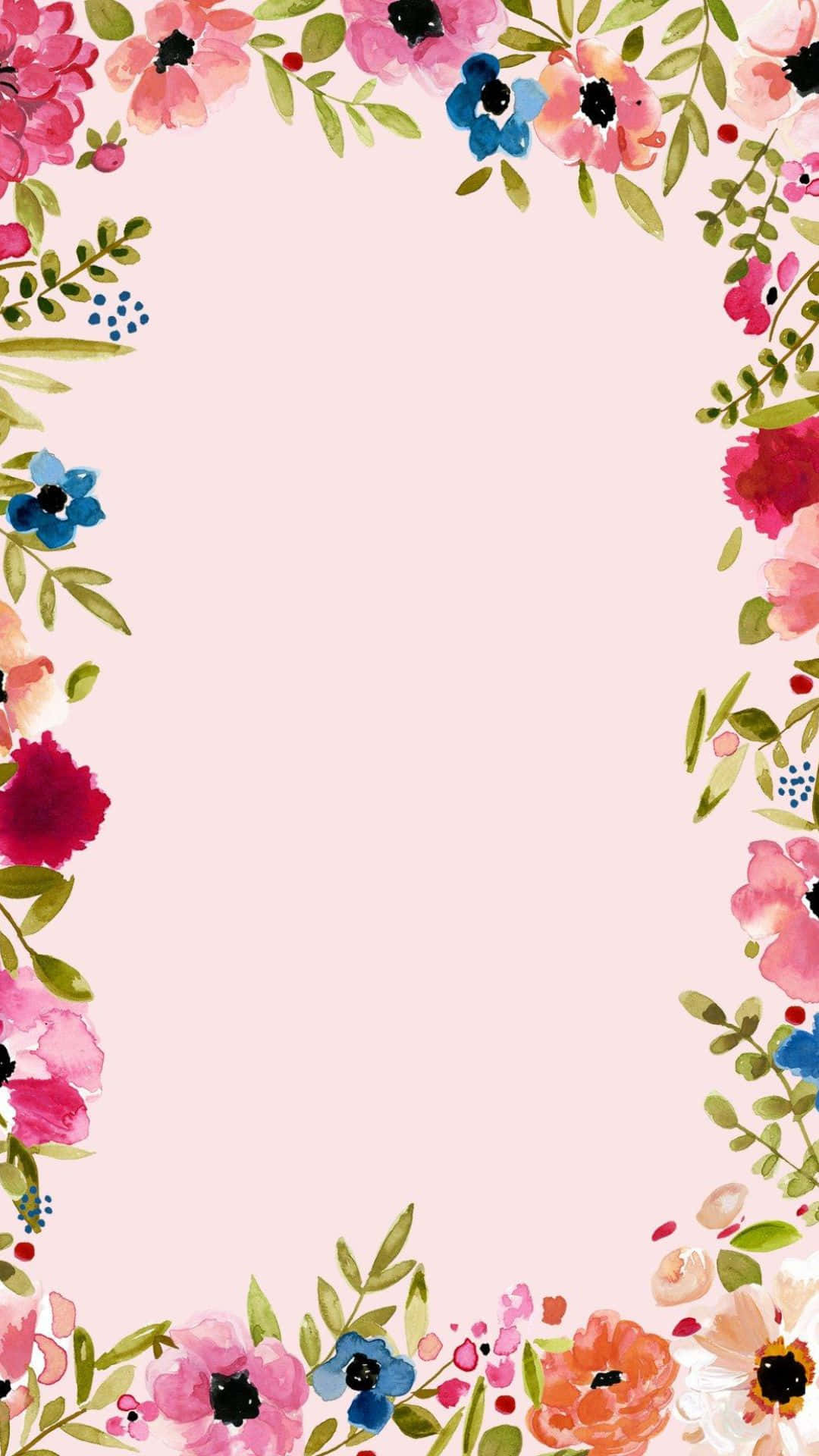 Buy Hencroft Pink Primula Floral Wallpaper | Little Greene