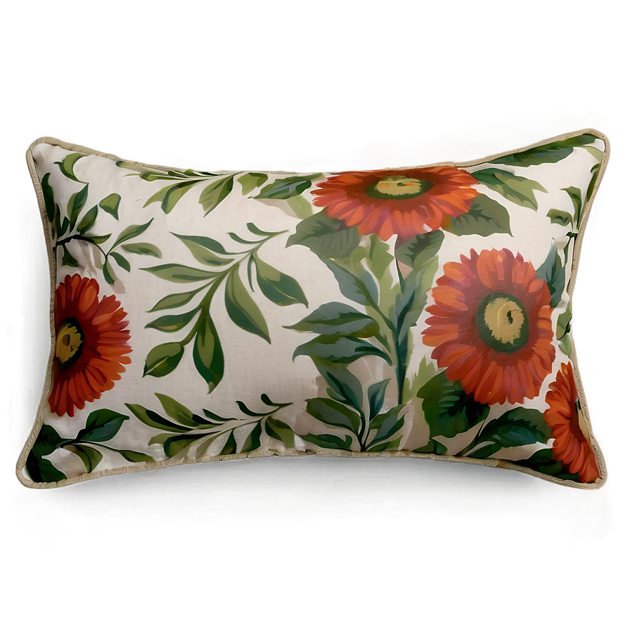 Download Floral Pillow Png 62 | Wallpapers.com