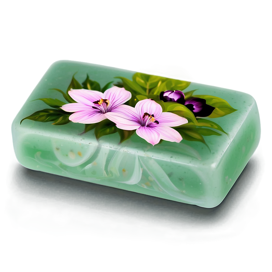Floral Scented Soap Png Qiu71 PNG