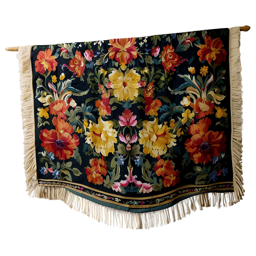 Floral Tapestry Png Rlu PNG