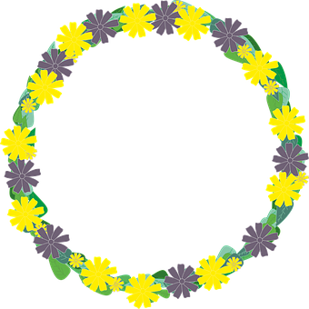 Floral_ Wreath_ Graphic_ Design PNG