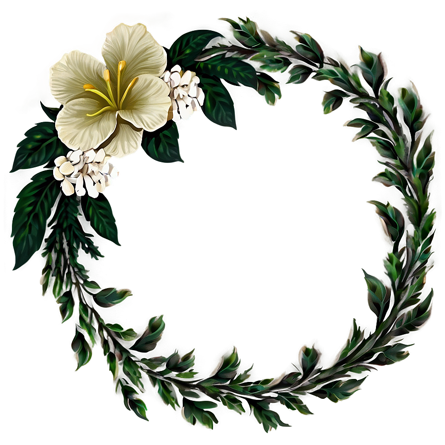 Floral Wreath Png 53 PNG