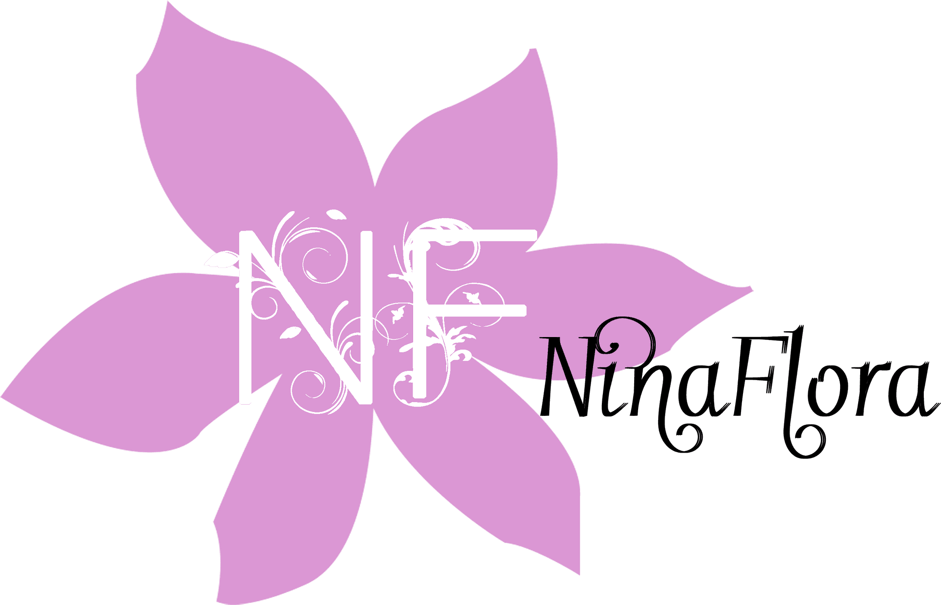 Floral_ Logo_ Design_ N F PNG