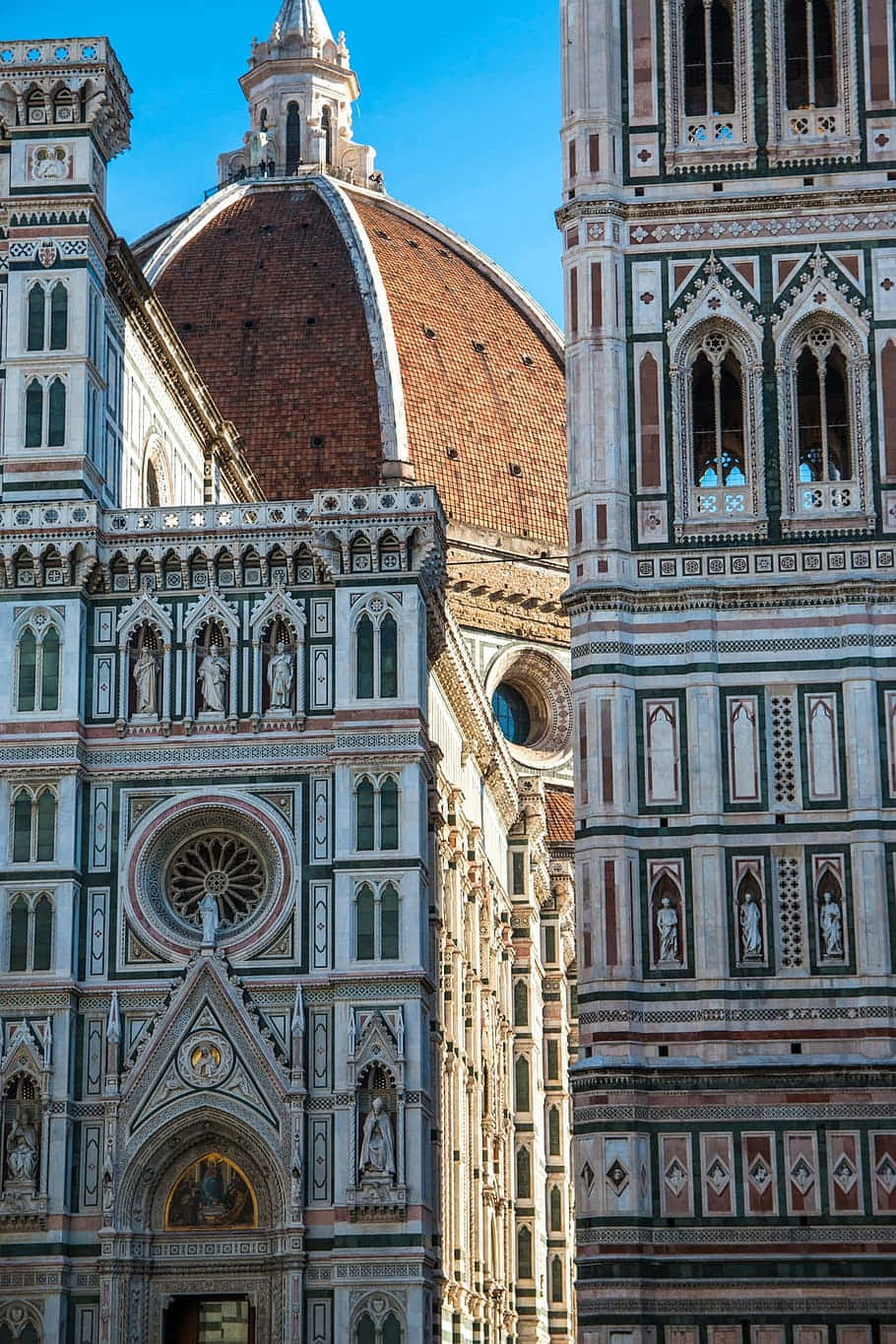 Firenzes Katedral 910 X 1365 Wallpaper