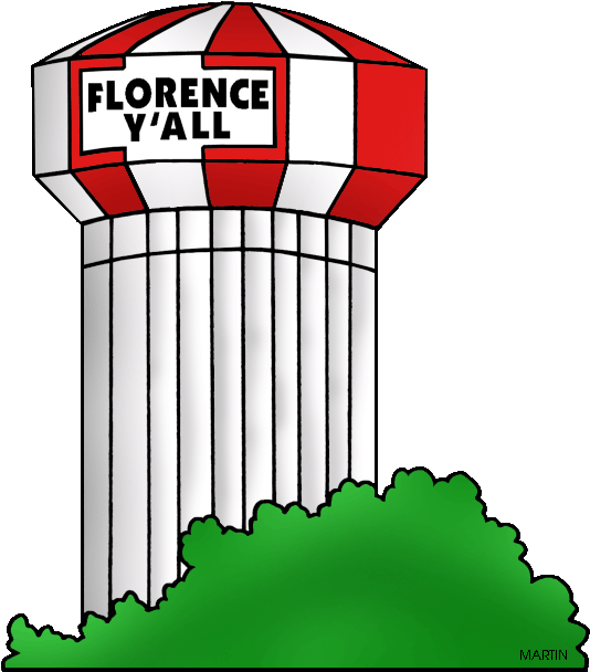 Florence Yall Water Tower Cartoon PNG