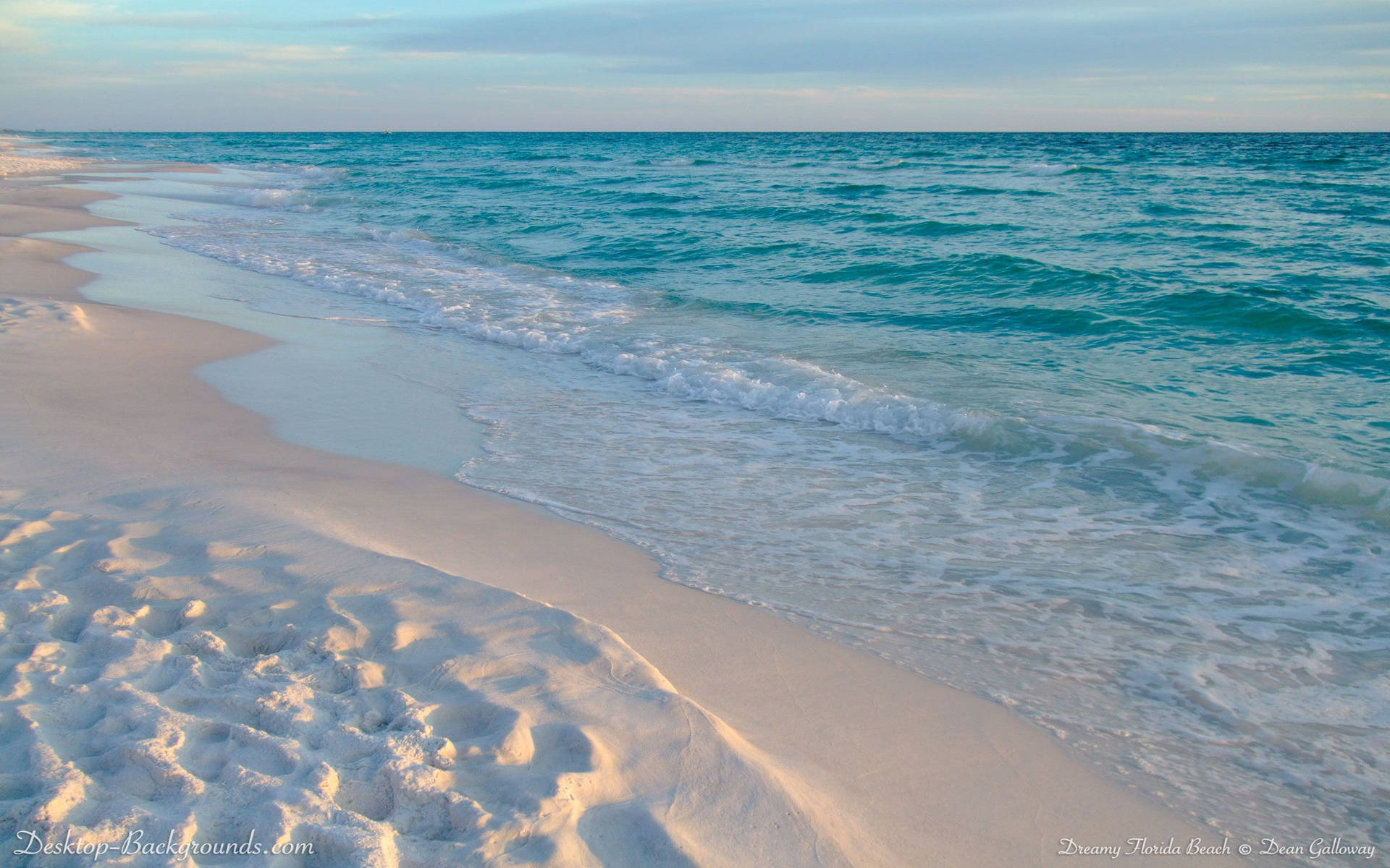Florida Beach Charming Blue Sea Wallpaper