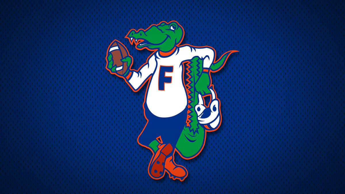 Officielluniversity Of Florida Gators-logotyp Wallpaper