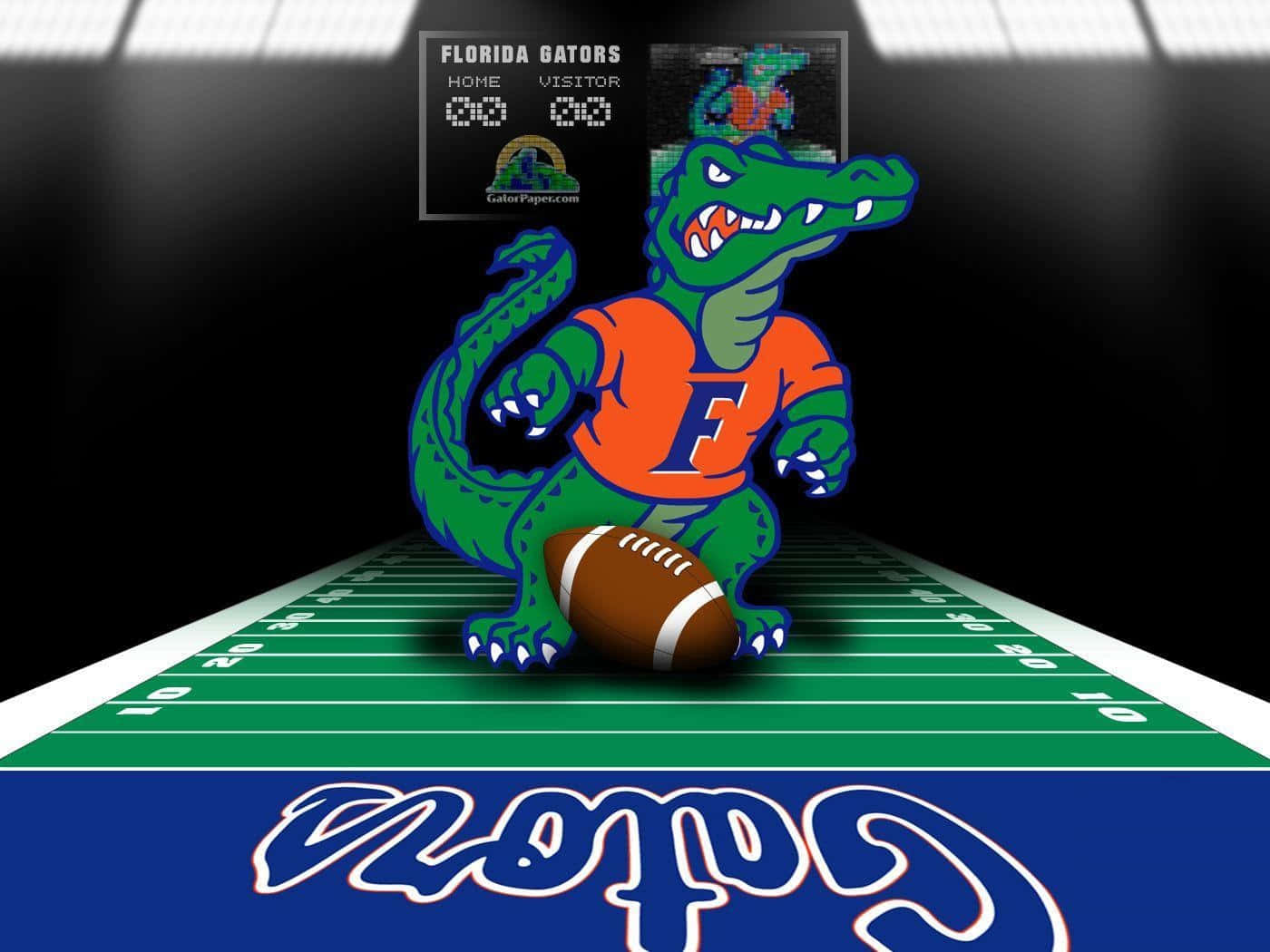 The Florida Gators Nike Logo Wallpaper