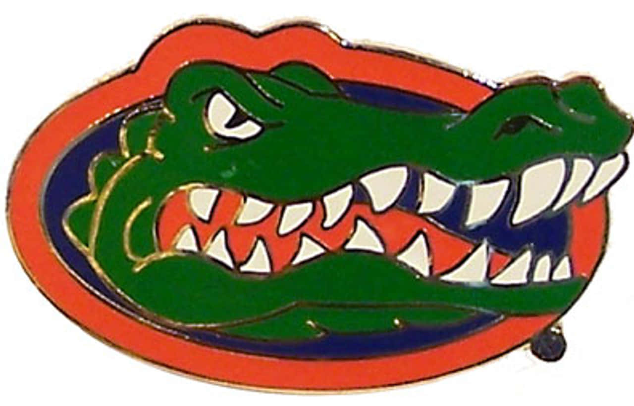 Logodei Florida Gators Su Spilla Sfondo