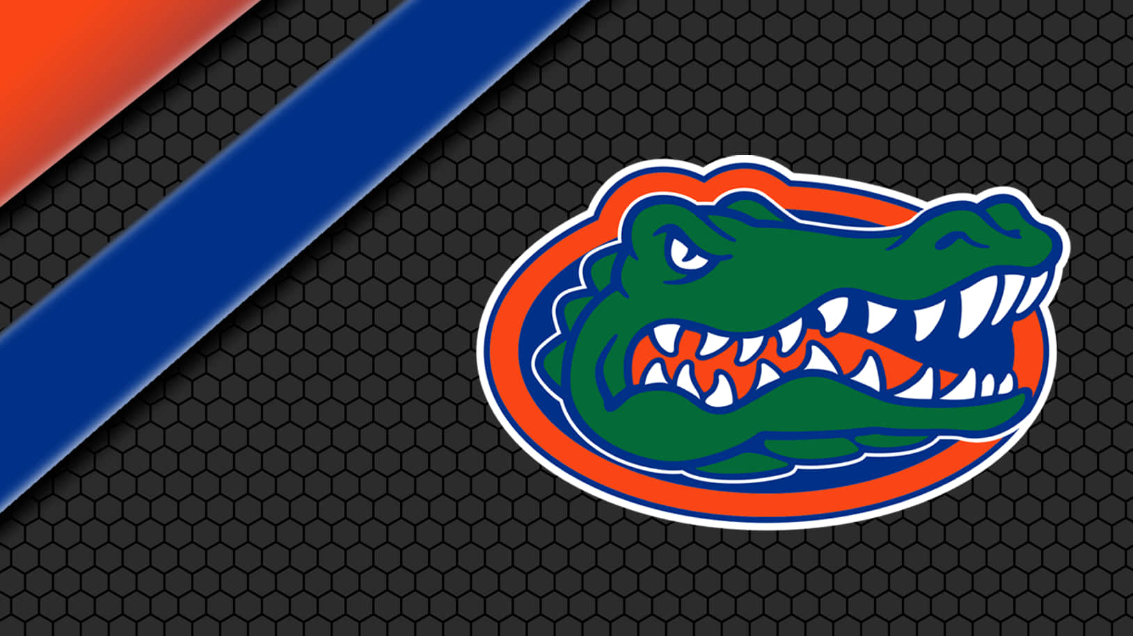 Dasikonische Krokodil-maskottchen-logo Der University Of Florida Wallpaper