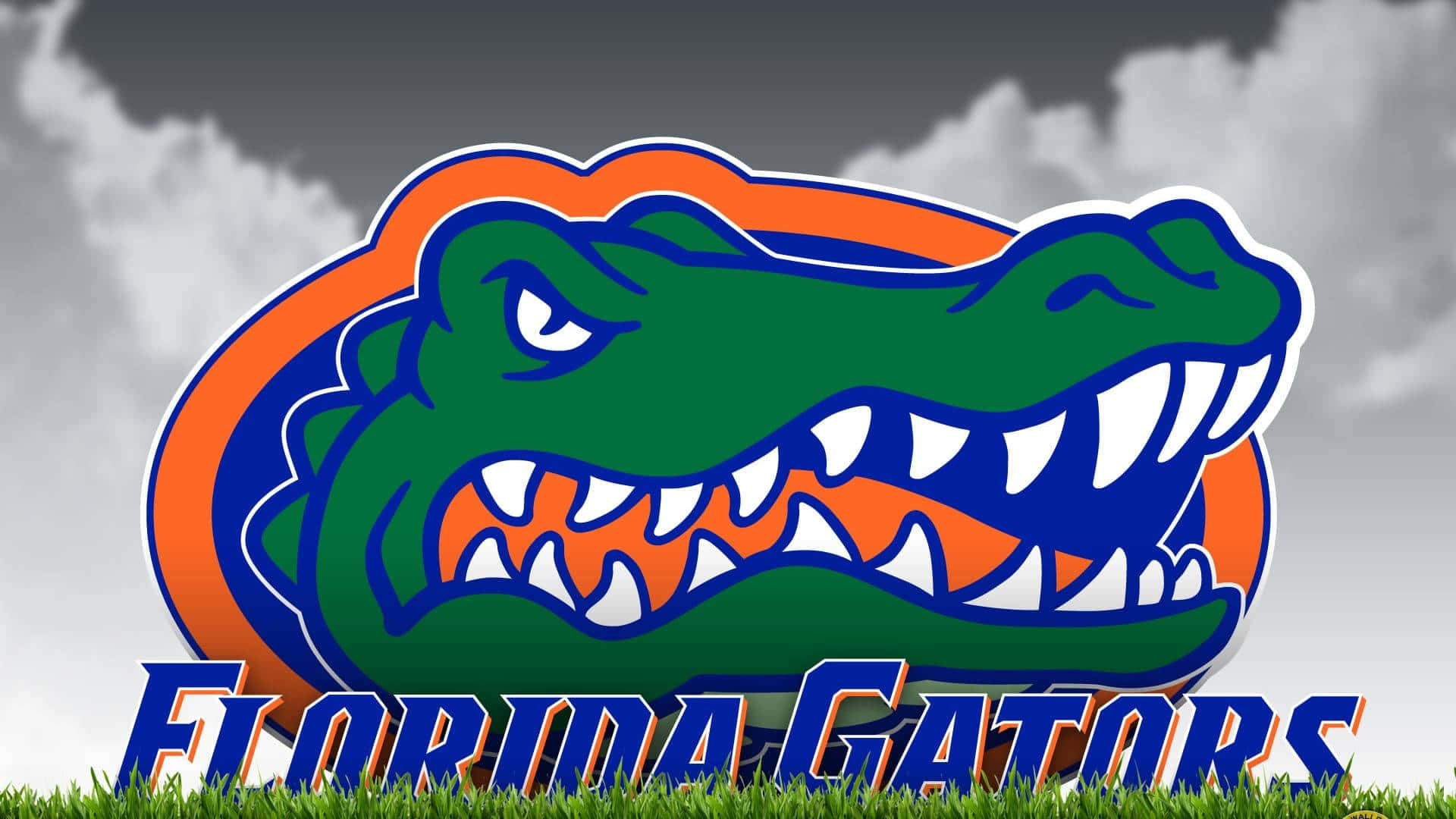 Zeigensie Ihre Unterstützung Für Die Florida Gators Mit Diesem Offiziellen Logo. Wallpaper