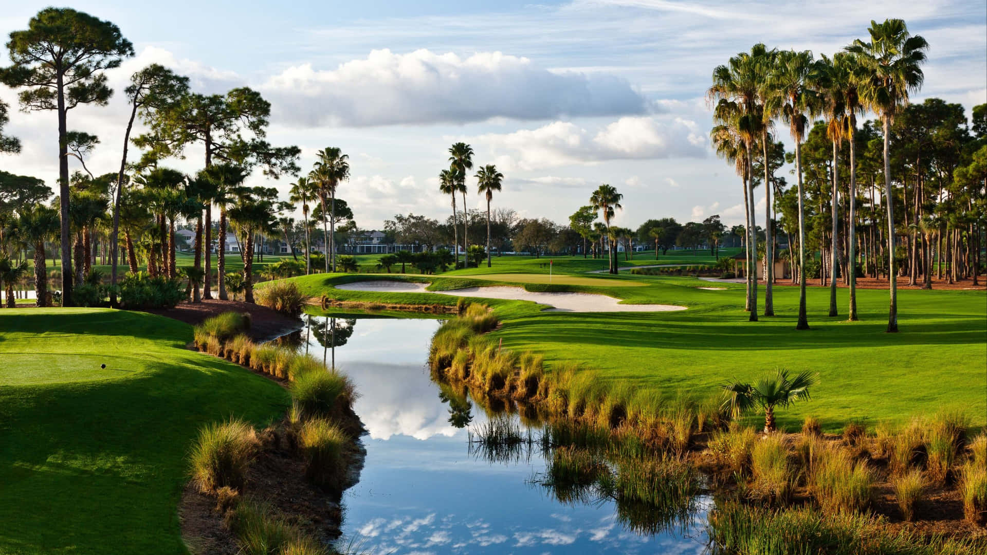 Clubde Miembros Pga National Florida Golf. Fondo de pantalla