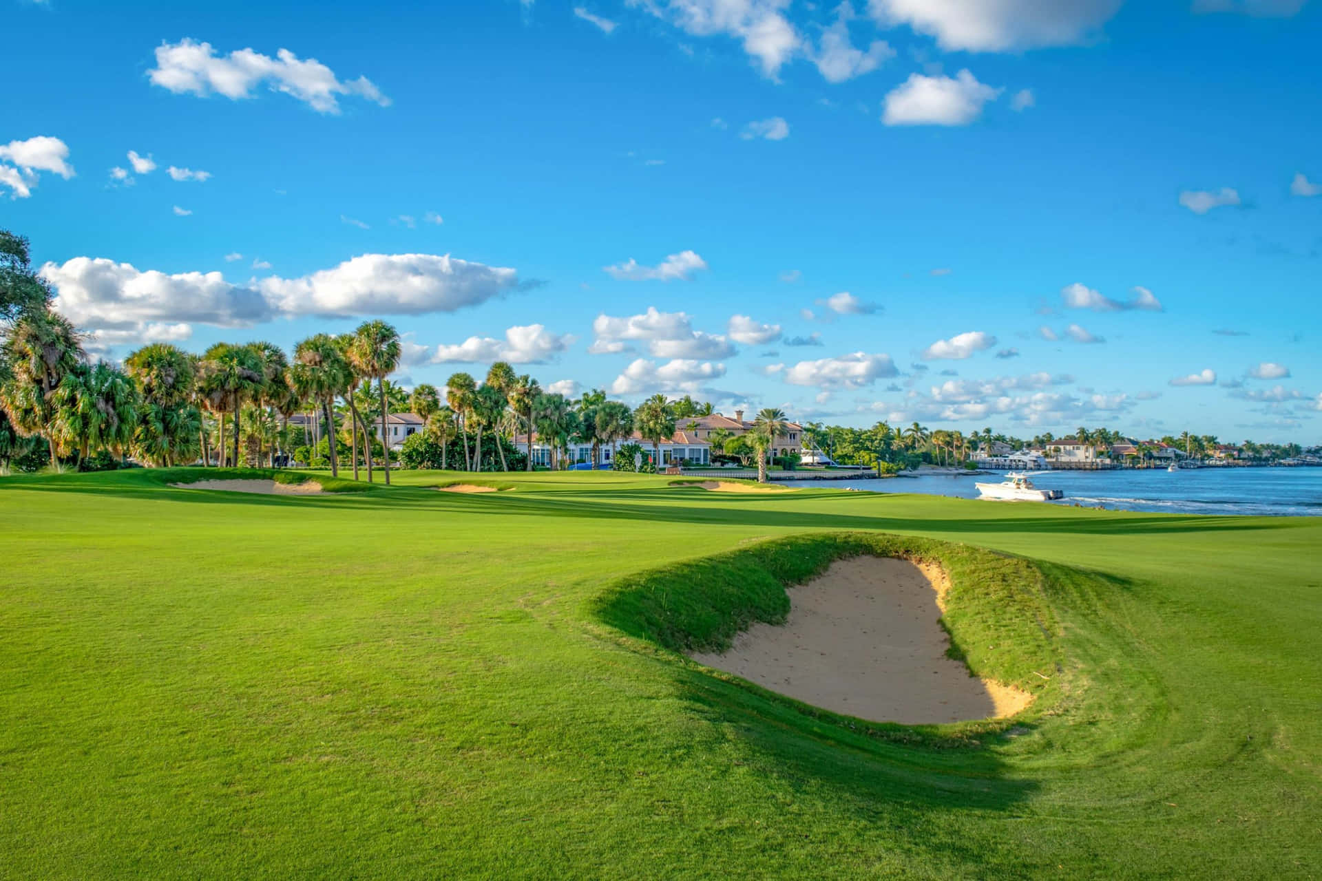 Nordpalm Beach Country Club I Florida Golfbana. Wallpaper
