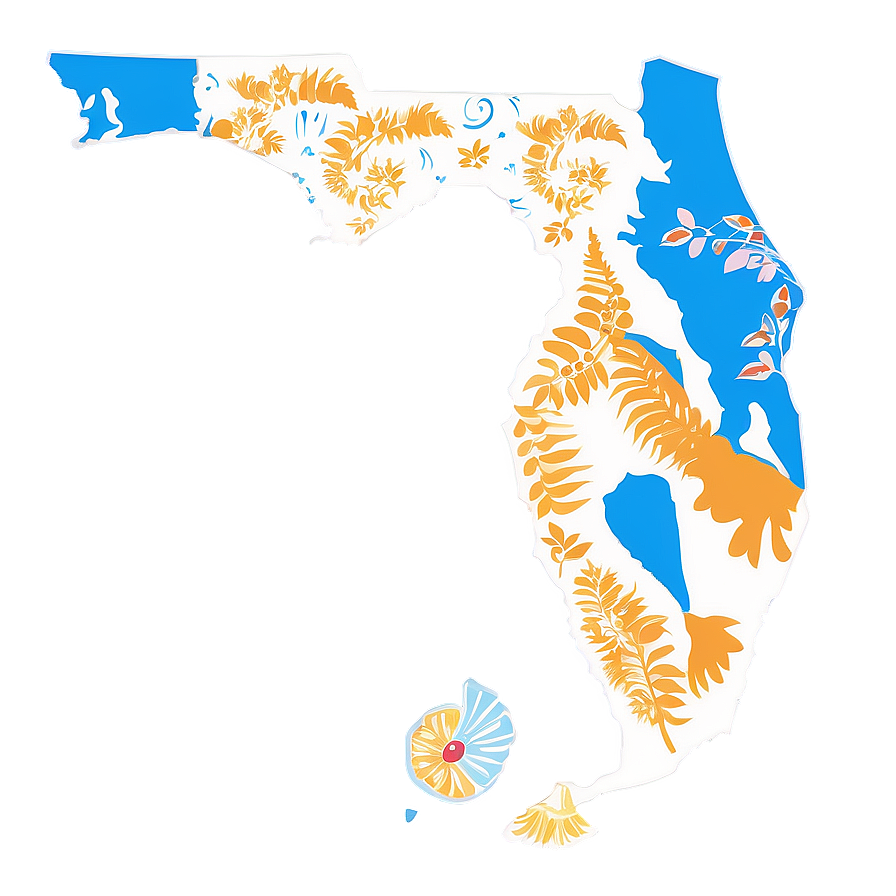 Florida Outline C PNG