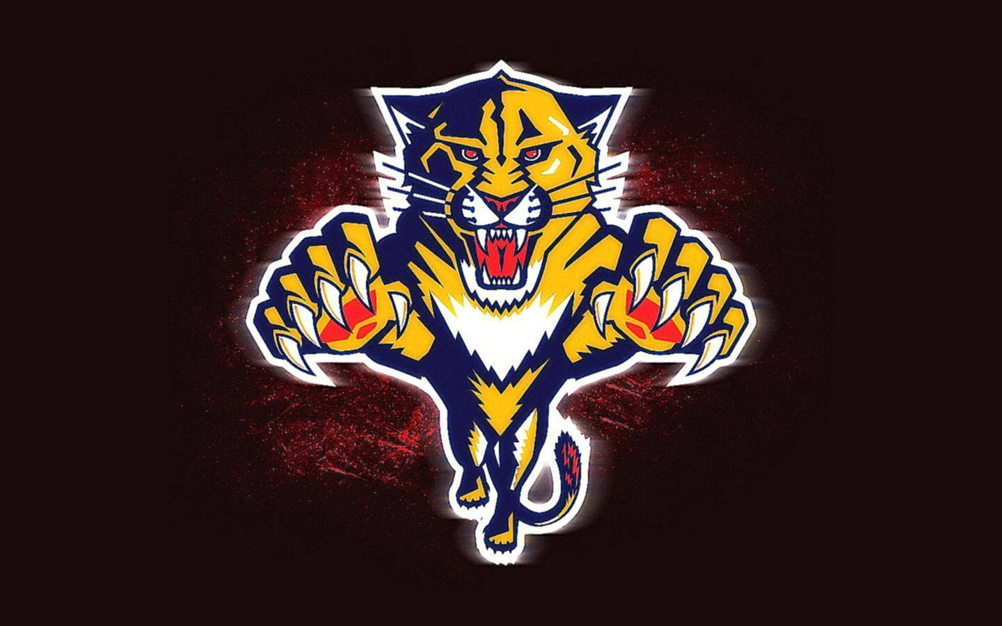 Florida Panthers Hold Logo Tapet: Se dit foretrukne holds logo på din computer eller mobil. Wallpaper