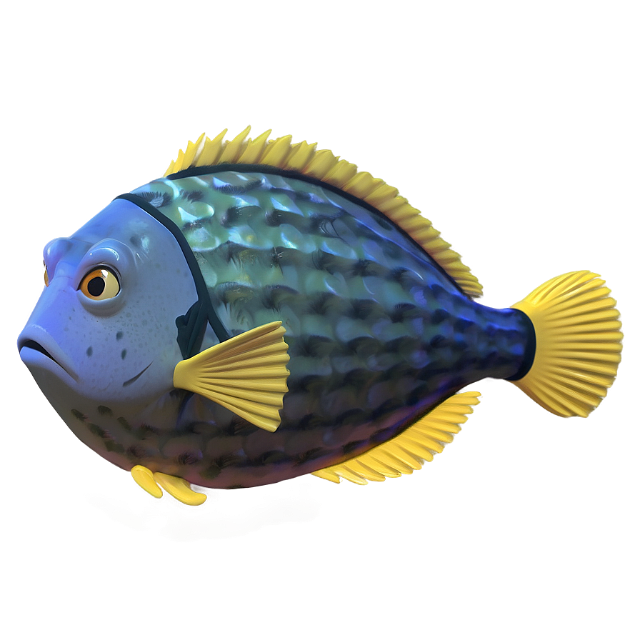 Flounder Animated Gif Png 06122024 PNG