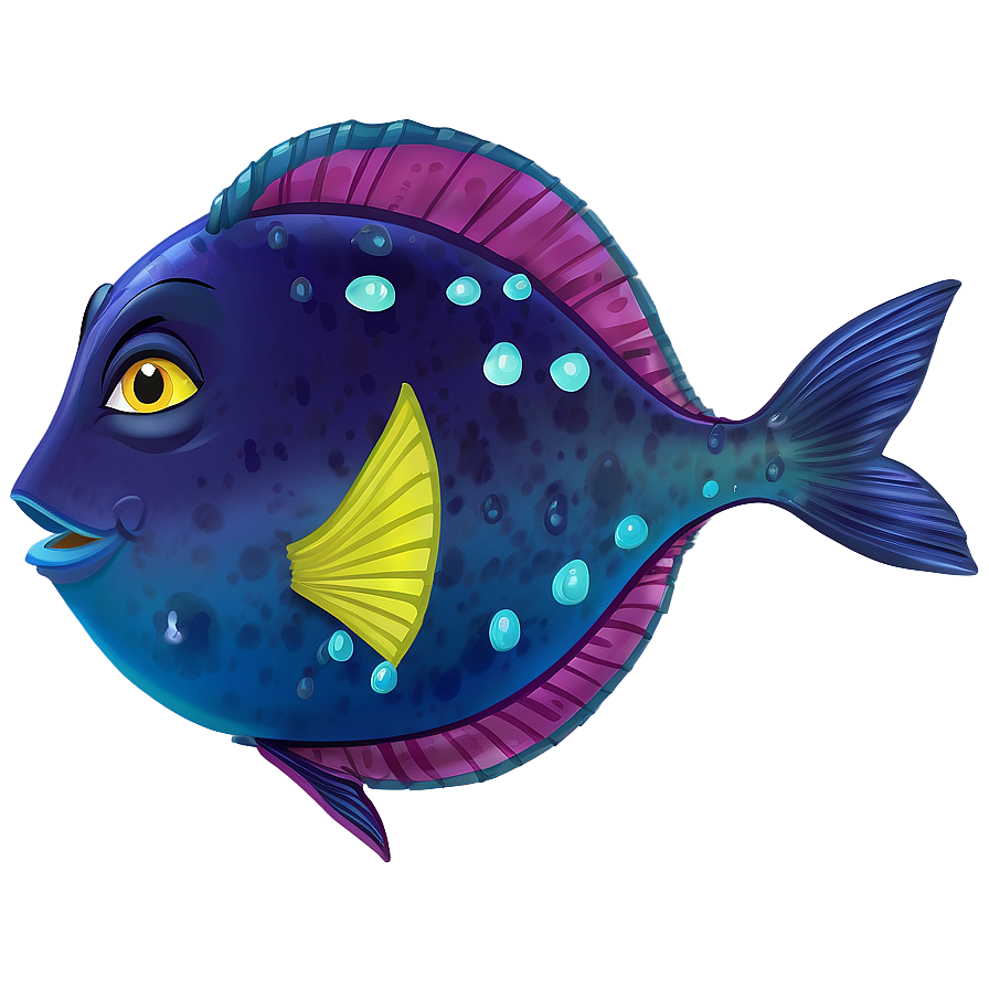 Download Flounder From The Little Mermaid Png Kqi89 | Wallpapers.com