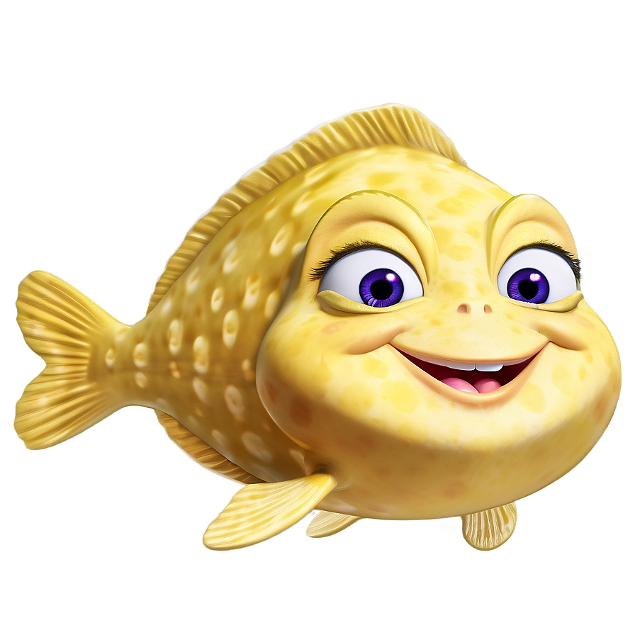 Download Flounder Laughing Image Png Mcv | Wallpapers.com