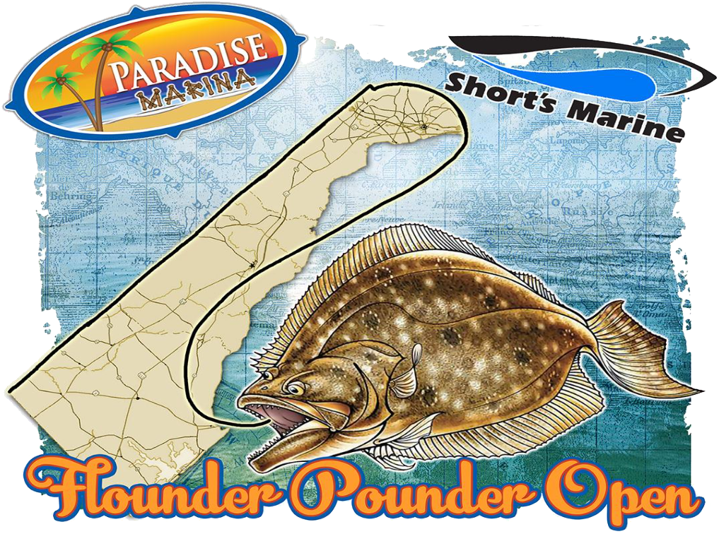 Flounder Pounder Open Fishing Tournament PNG