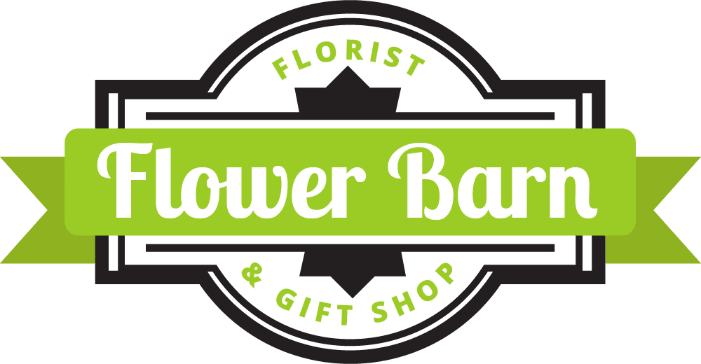 Flower Barn Logo Design PNG
