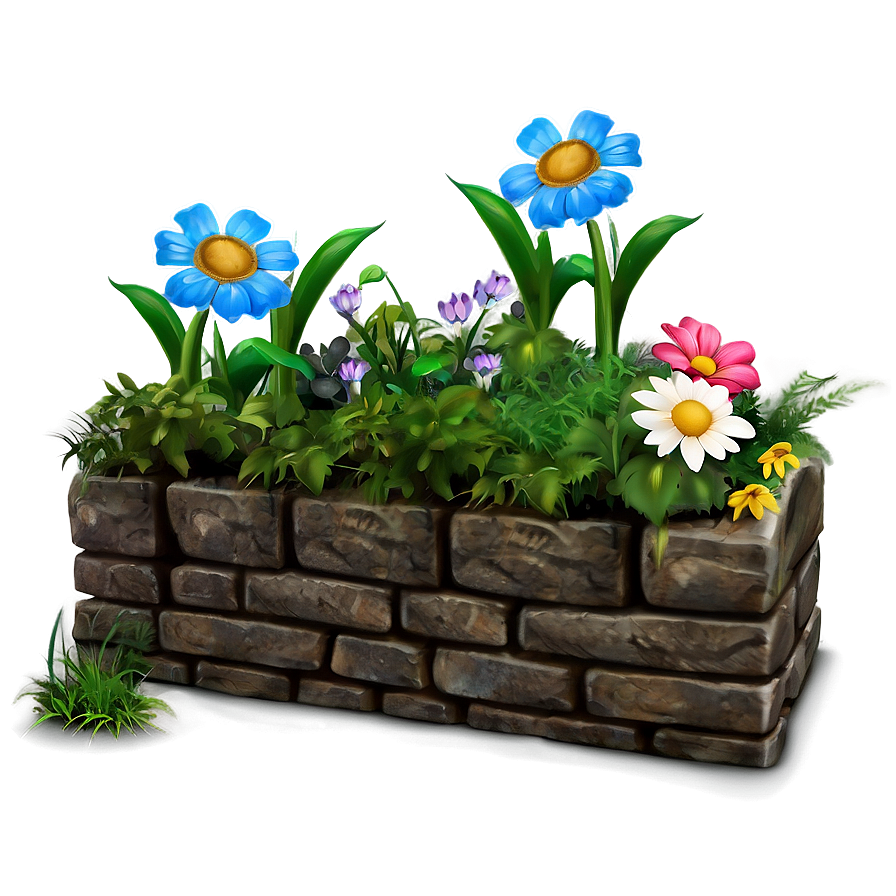 Flower Bed D PNG