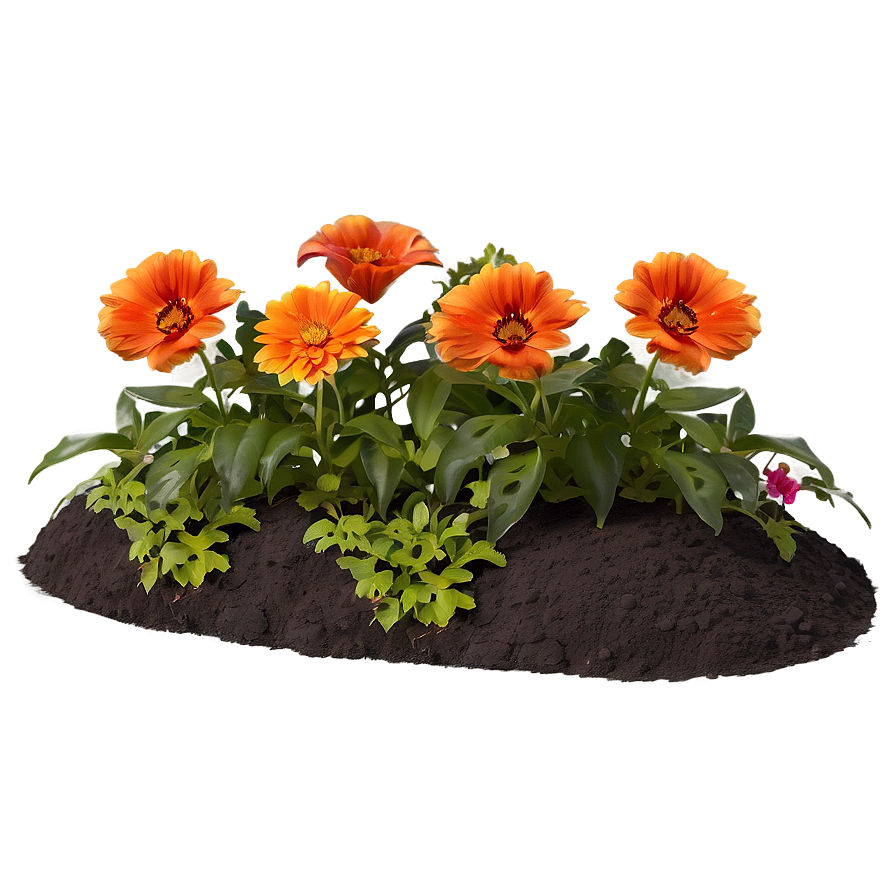 Flower Bed Edging Png Jtx PNG