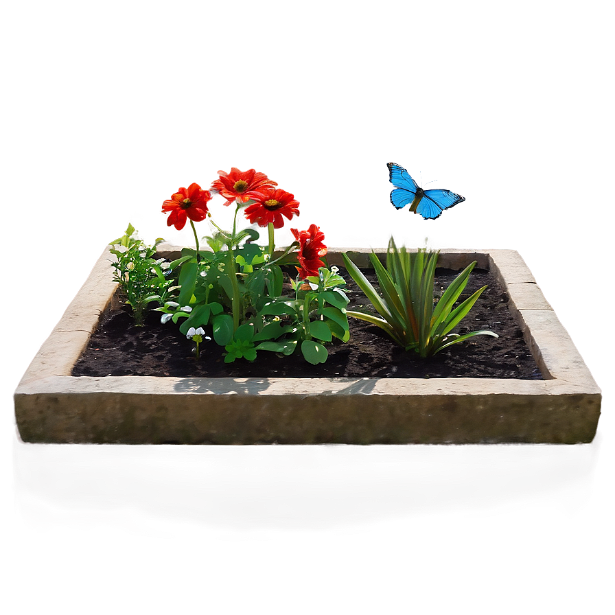 Flower Bed Ideas Png 06272024 PNG