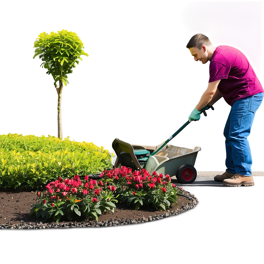 Flower Bed Maintenance Png Ckd99 PNG