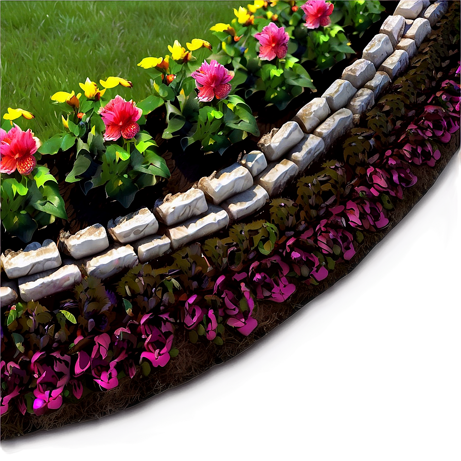 Flower Bed Theme Png 06272024 PNG