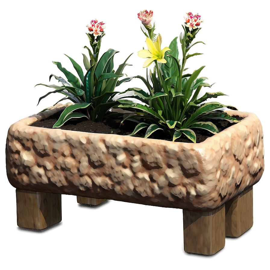 Flower Bed Theme Png Pga PNG