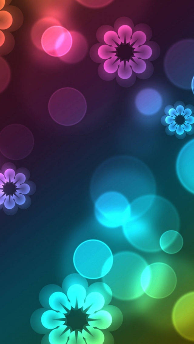 Flower Colorful Iphone 5s Wallpaper