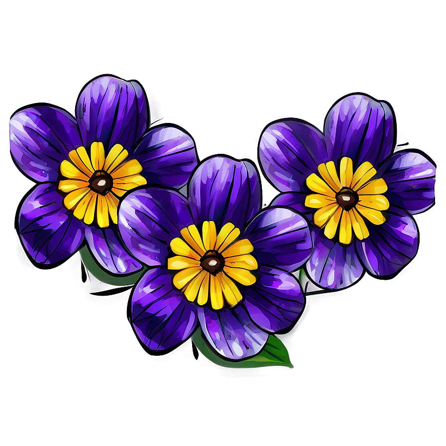 Flower Drawing Png 05252024 PNG