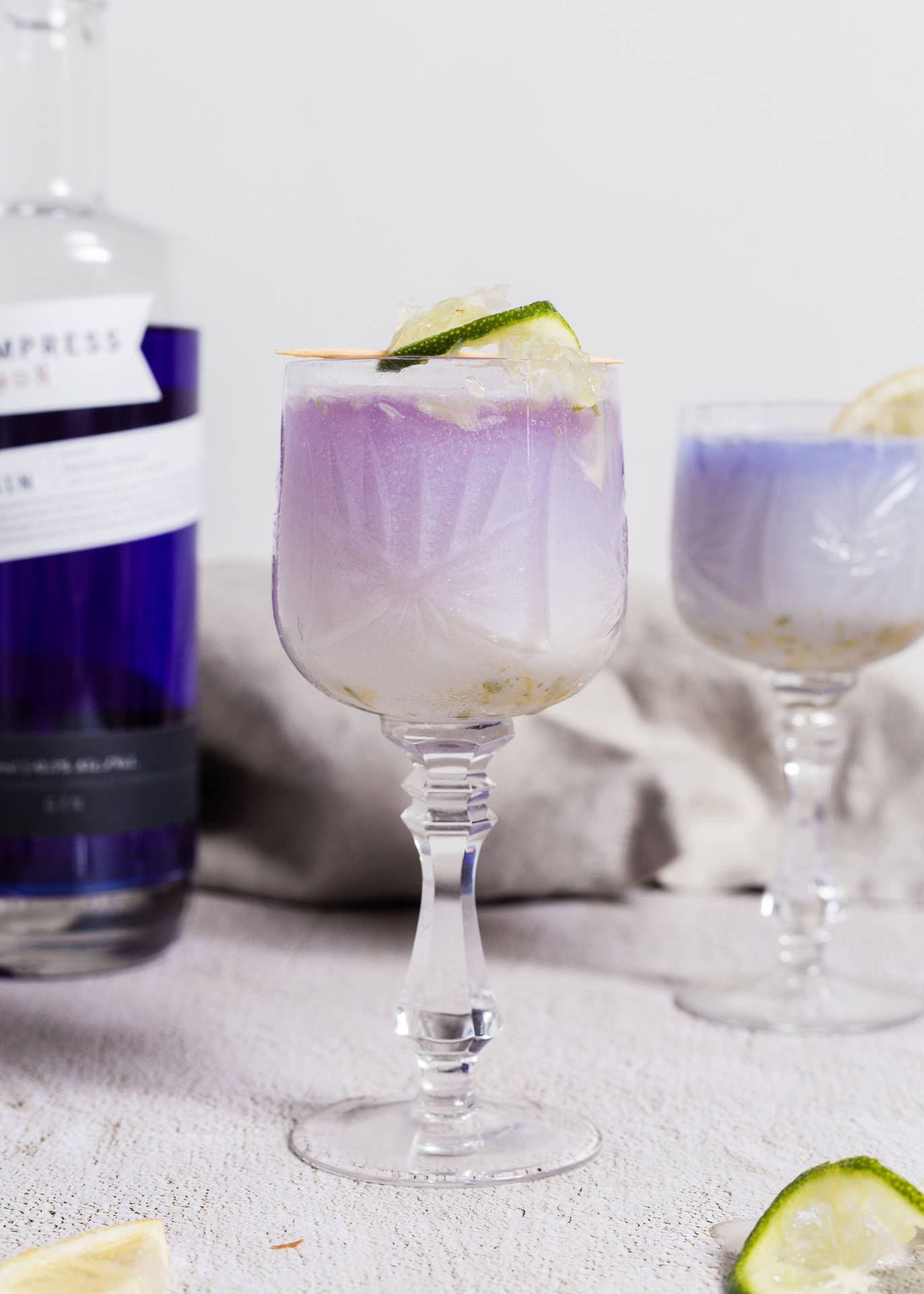 Flower Frost Cocktail With Empress Gin Picture