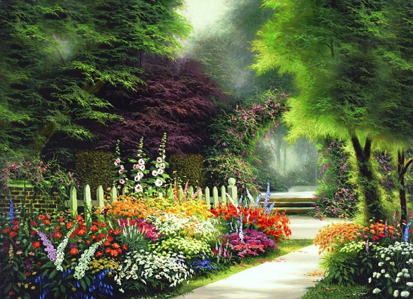 Free Flower Garden Wallpaper Downloads, [100+] Flower Garden Wallpapers for  FREE 