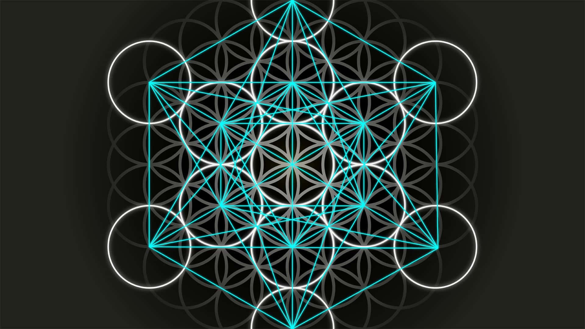 "The Geometric Beauty of the Flower of Life" Wallpaper