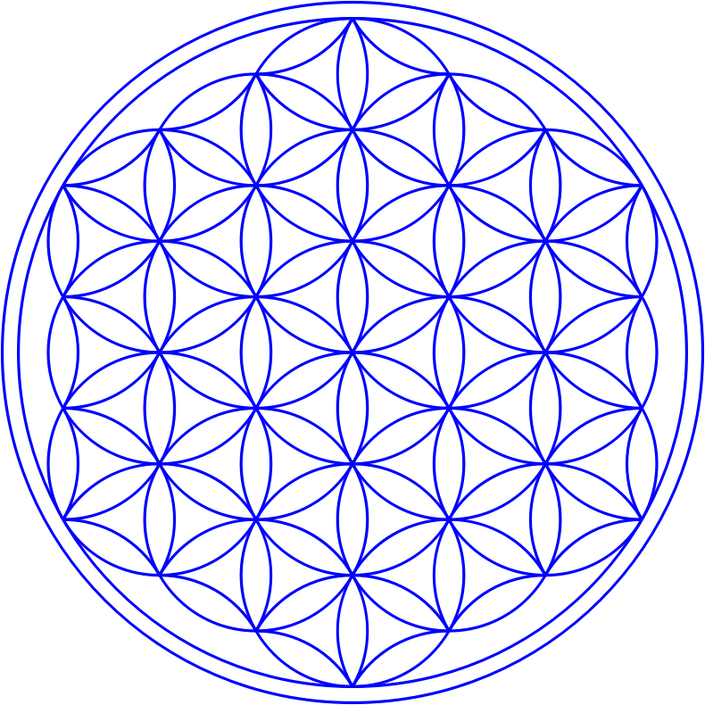 Flower Of Life_ Sacred Geometry Pattern.png PNG