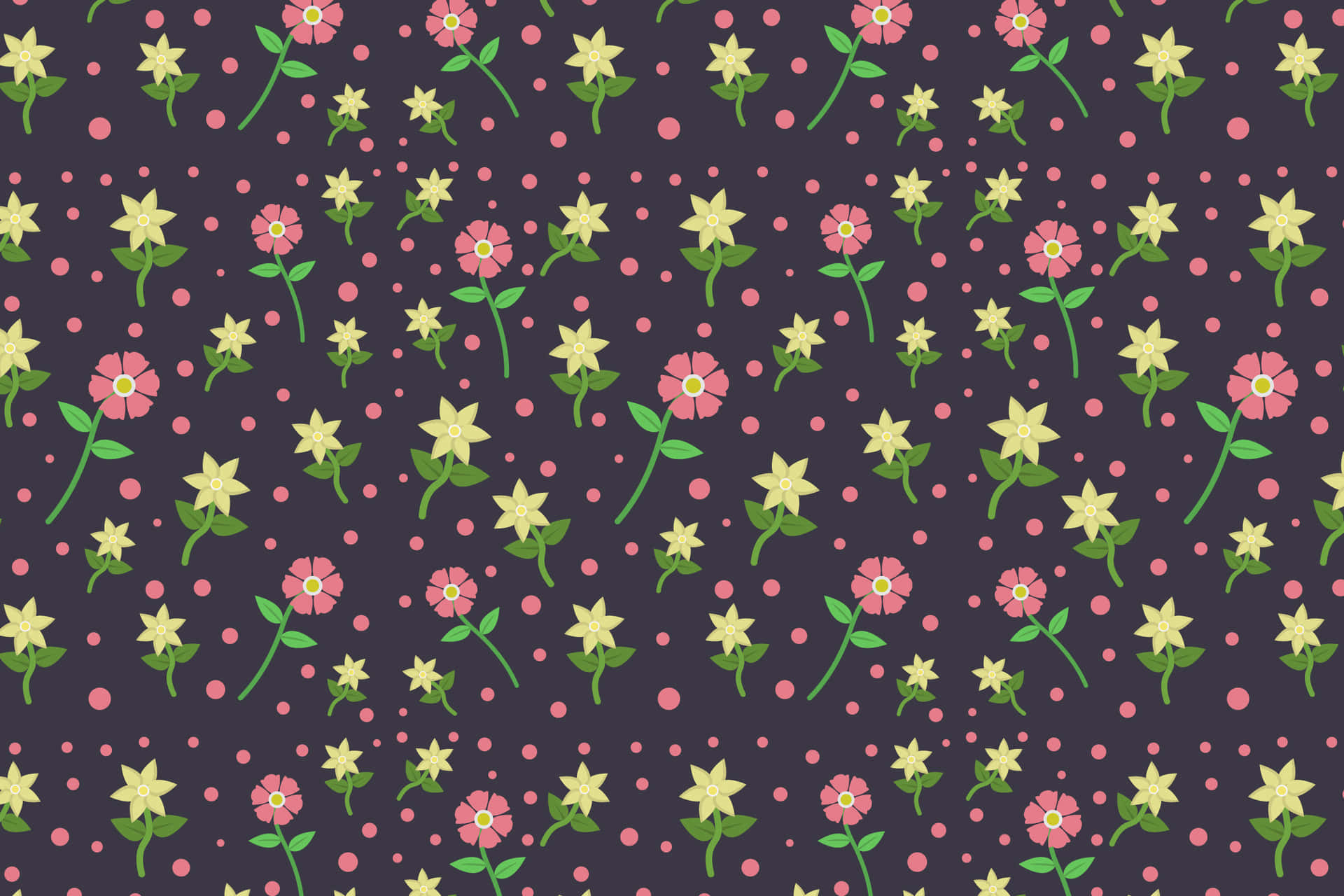 Flower Pattern Wallpaper