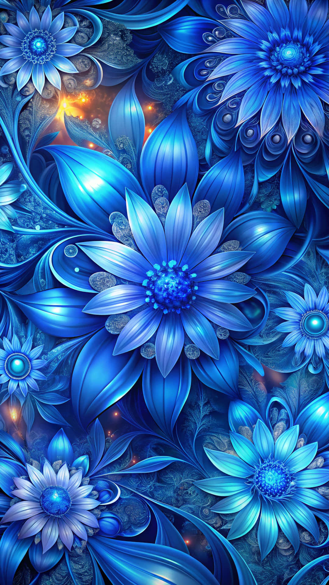 Flower Pattern Wallpaper