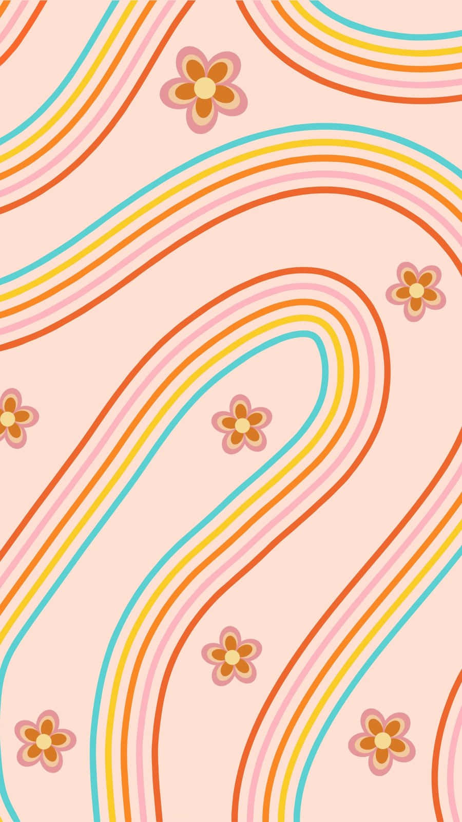 Vibrant Flower Phone Background