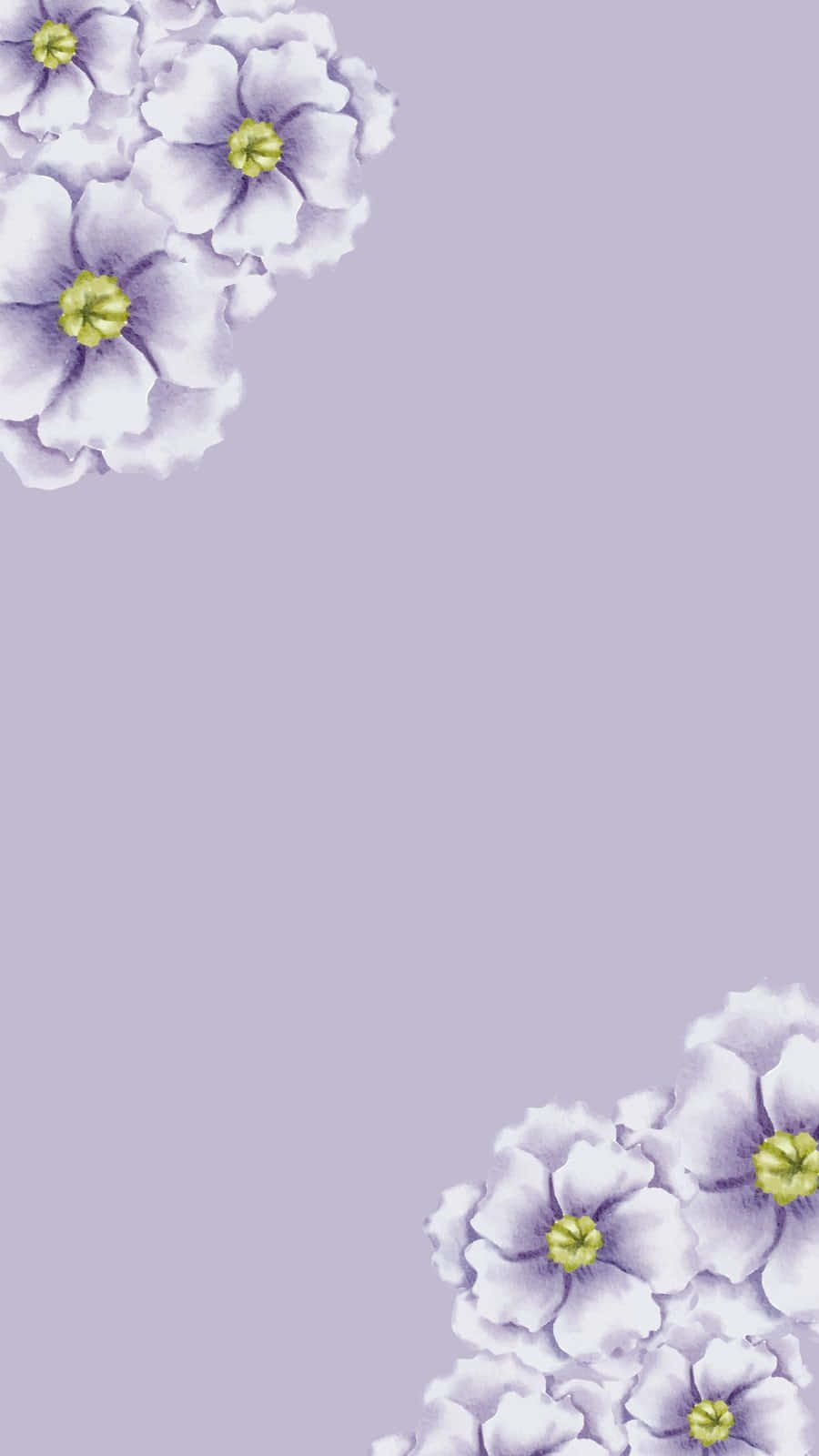 Vibrant Floral Phone Background