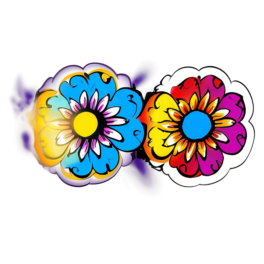 Download Flower Power Hippie Symbol Png 06202024