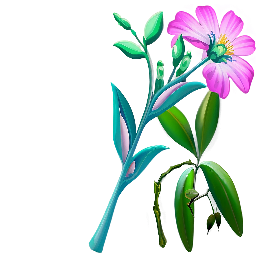 Flower Stem B PNG